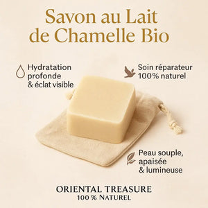 Savon naturel au lait de chamelle – Répare et apaise la peau