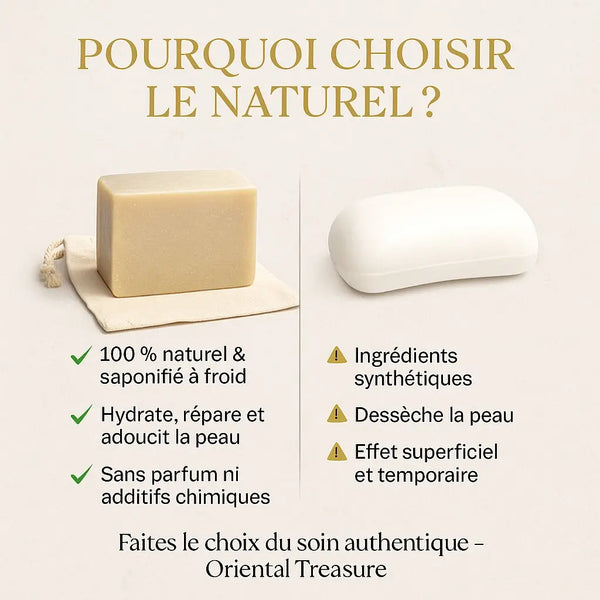 Savon naturel au lait de chamelle – Répare et apaise la peau