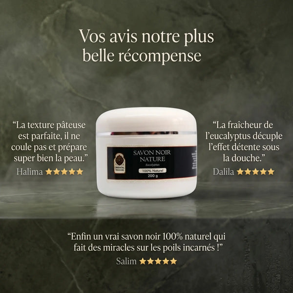 savon noir eucalyptus