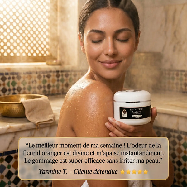 Savon Noir à la Fleur d'Oranger