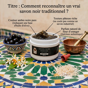 Savon Noir à la Fleur d'Oranger