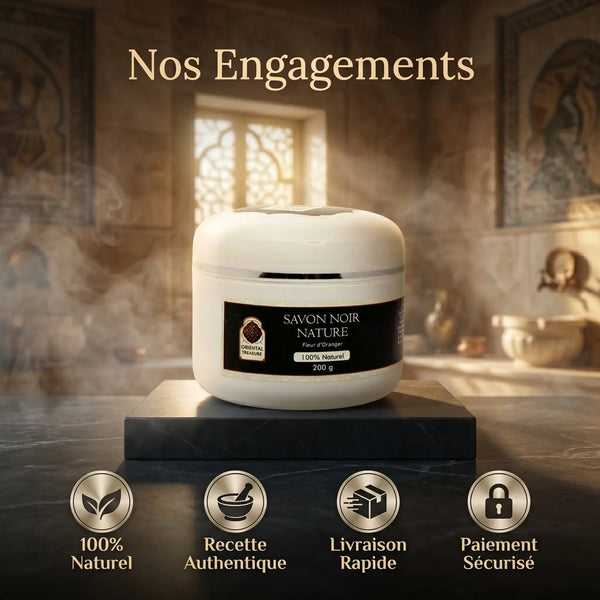Savon Noir à la Fleur d'Oranger