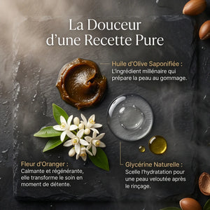 Savon Noir à la Fleur d'Oranger