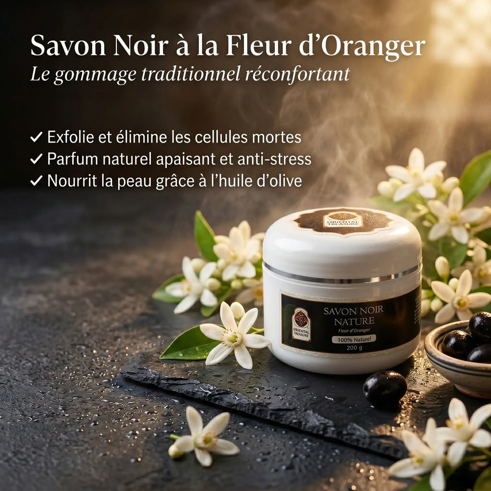 Black Soap with Orange Blossom