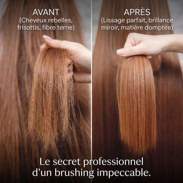 Sérum Lissant Cheveux Argan & Kératine – Effet Brillance Miroir