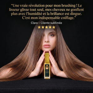 Sérum Lissant Cheveux Argan & Kératine – Effet Brillance Miroir
