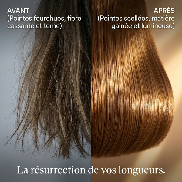 Sérum Cheveux Argan, Ricin & Blé – Trio d'Huiles Nourrissant Parfum Framboise