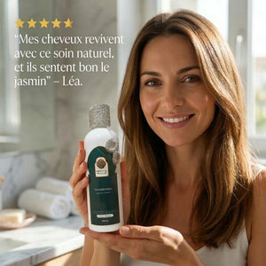 Shampoing Naturel Argan & Jasmin – Bain Nourrissant Sans Sulfates