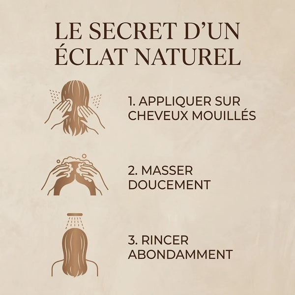 Shampoing Naturel Argan & Jasmin – Bain Nourrissant Sans Sulfates