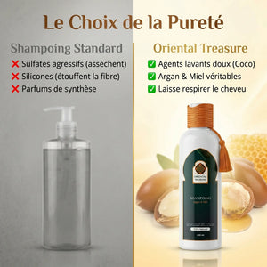 Comparatif shampoing argan miel vs shampoings industriels