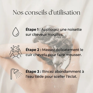 Conseils utilisation shampoing argan miel routine quotidienne cheveux